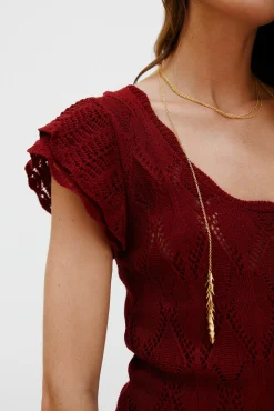 Hoss Intropia Vestidos-Lina. Vestido de malha Granada