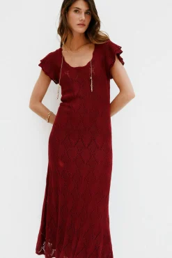 Hoss Intropia Vestidos-Lina. Vestido de malha Granada