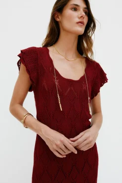 Hoss Intropia Vestidos-Lina. Vestido de malha Granada