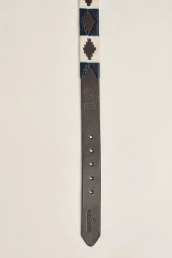 Valecuatro Cintos-Linha Branca do Cinturão de Soyón Multicolorido