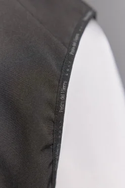 Pedro del Hierro Coletes|Casacos-liso de golfe Colete Preto