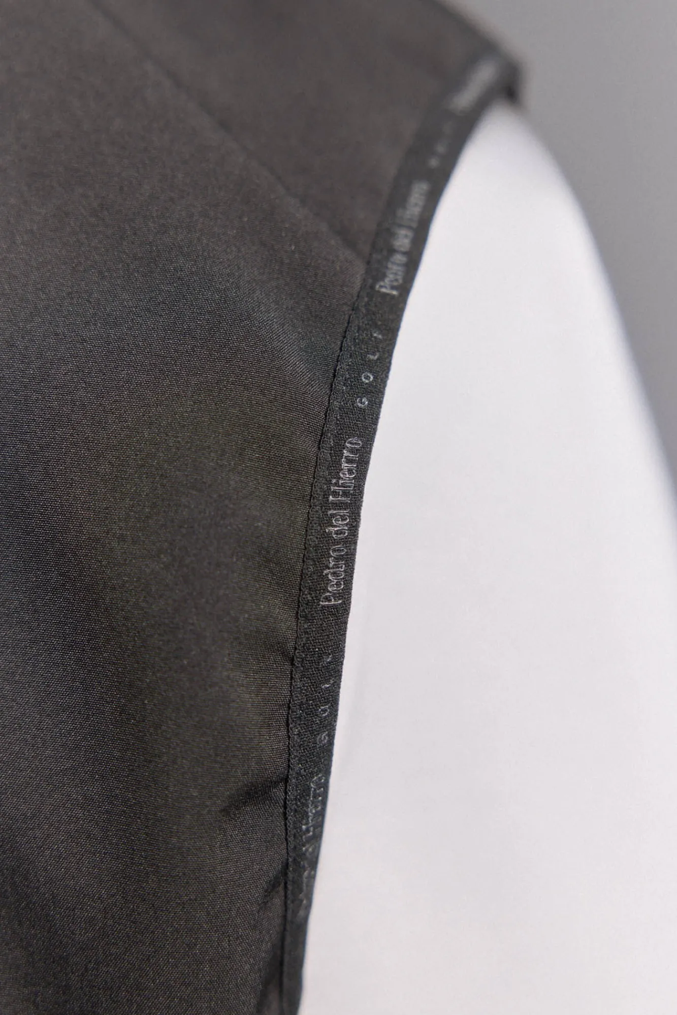 Pedro del Hierro Coletes|Casacos-liso de golfe Colete Preto