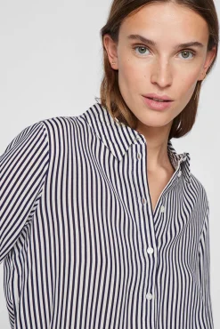 Vila Blusas-Long-sleeved shirt Impress&atilde;o