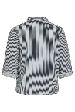 Vila Blusas-Long-sleeved shirt Impress&atilde;o