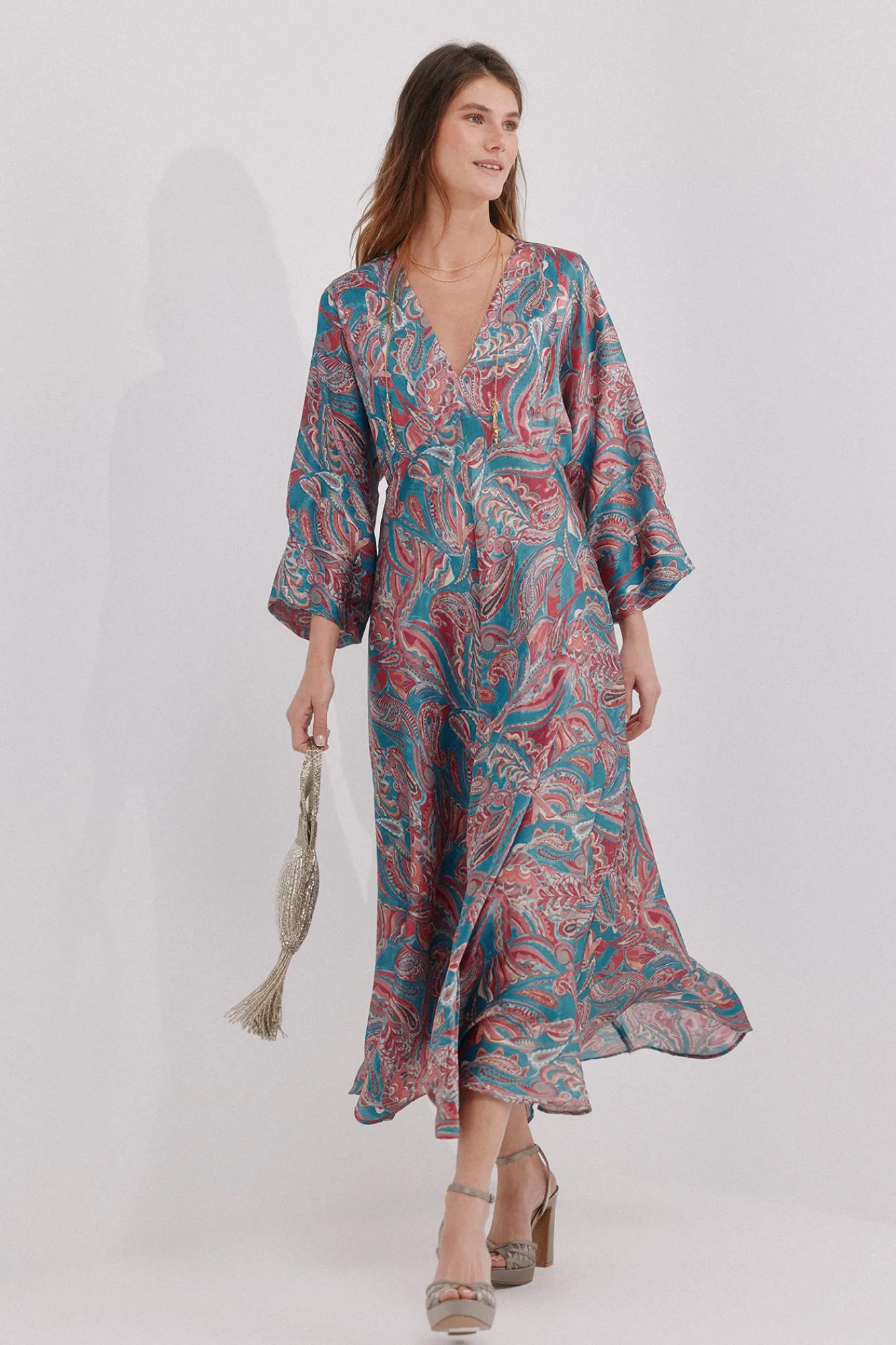 Hoss Intropia Vestidos-Luisa. Vestido estampado Multicolorido