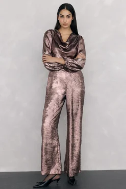 Pedro del Hierro Macacões-Macacão de malha fantasia Rosa