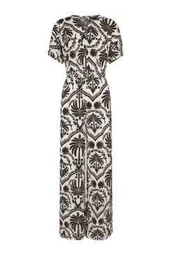 Cortefiel Macacões|Vestidos-Macacão estampado Impressão