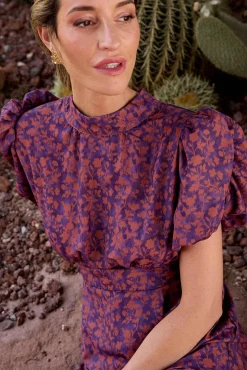 Polín Et Moi Macacões|Vestidos-Macacão Mireya com estampado cobre Multicolorido