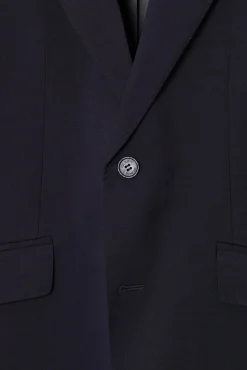 Silbon Blazers|Blazers-Macacão stretch natural Azul