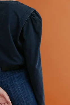 Hoss Intropia T-Shirts-Maialen. T-shirt com efeito lavado Cinzento