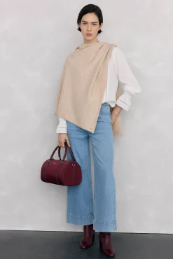 Pedro del Hierro Malas-Mala de boliche bolsa de ombro Bordeaux