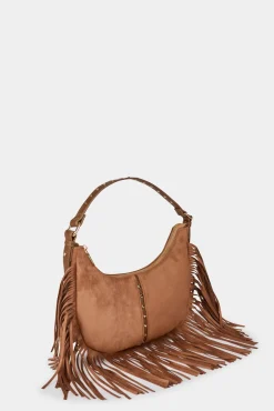 Morgan Malas-Mala de camurça com camurça Tostado