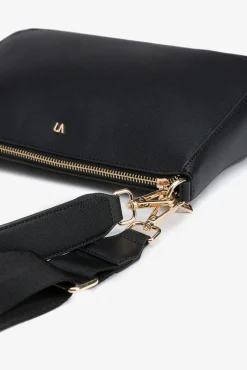 Vilanova Malas-Mala tiracolo com efeito couro Preto