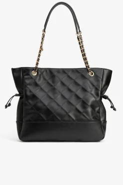 Vilanova Malas-Mala tote bag com ajuste de cordão Preto