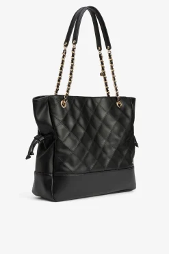 Vilanova Malas-Mala tote bag com ajuste de cordão Preto