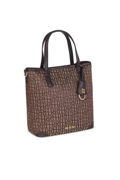 Pedro del Hierro Malas-Mala tote em jacquard Marrom