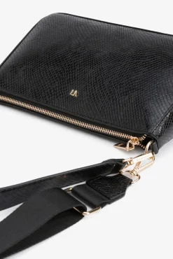 Vilanova Malas-Mala transversal com efeito de cobra Preto