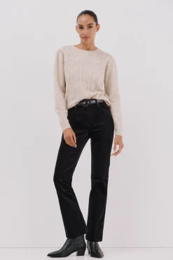 Cortefiel Camisolas-Malha com lantejoulas Tostado