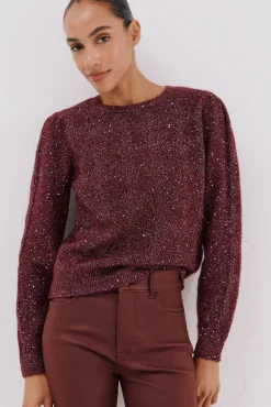 Cortefiel Camisolas-Malha com lantejoulas Granada