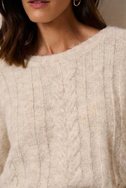 Polín Et Moi Camisolas-Malha de camisola Jackie Tostado