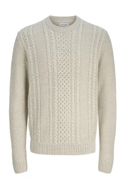 Jack & Jones Camisolas-malhas malha branco