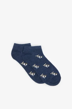 Cortefiel Meias-Meia curta Bulldog Azul