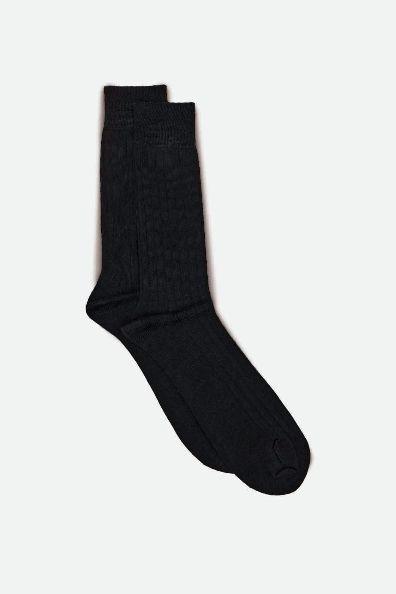 Cortefiel Meias-Meia de lã liso Preto