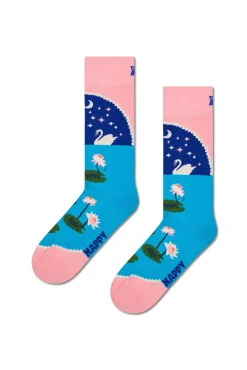 Happy Socks Roupa Interior|Meias-Meia do Lago dos Cisnes rosa