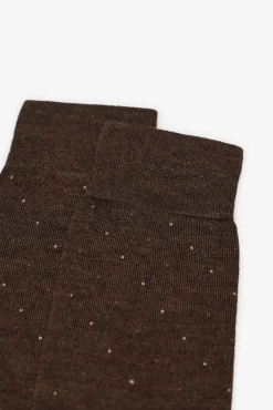 Cortefiel Meias-Meia lã lunar Castanho