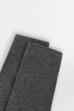 Pedro del Hierro Meias-Meia lisa sport Cizento