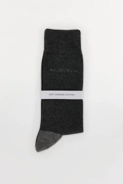 Pedro del Hierro Meias-Meia lisa sport Cizento