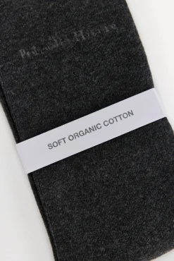 Pedro del Hierro Meias-Meia lisa sport Cizento