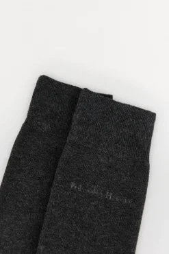 Pedro del Hierro Meias-Meia lisa sport Cizento