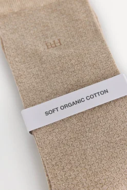 Pedro del Hierro Meias-Meia lisa sport Marrom