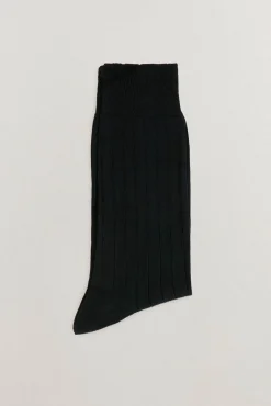 Pedro del Hierro Meias|Fatos-Meia lisa vestir Preto