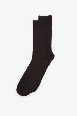 Cortefiel Meias-Meia liso com coolmax Castanho