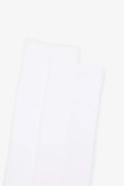 Cortefiel Meias-Meia liso com coolmax Branco