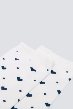 Springfield Meias-Meia longa coração cru