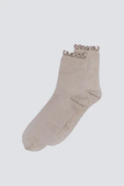 Springfield Meias-Meia longa de lurex estampado