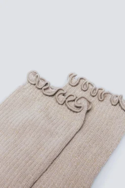 Springfield Meias-Meia longa de lurex estampado