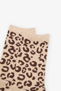 Cortefiel Meias-Meia longa de oncinha Castanho