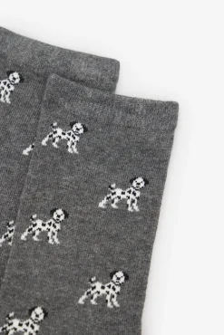 Cortefiel Meias-Meia longa dálmata Cinzento