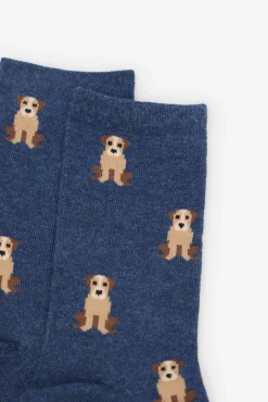 Cortefiel Meias-Meia longa para cachorro Azul