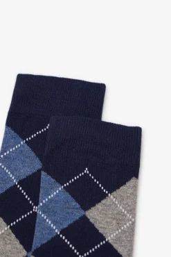 Cortefiel Meias-Meia losangos Azul