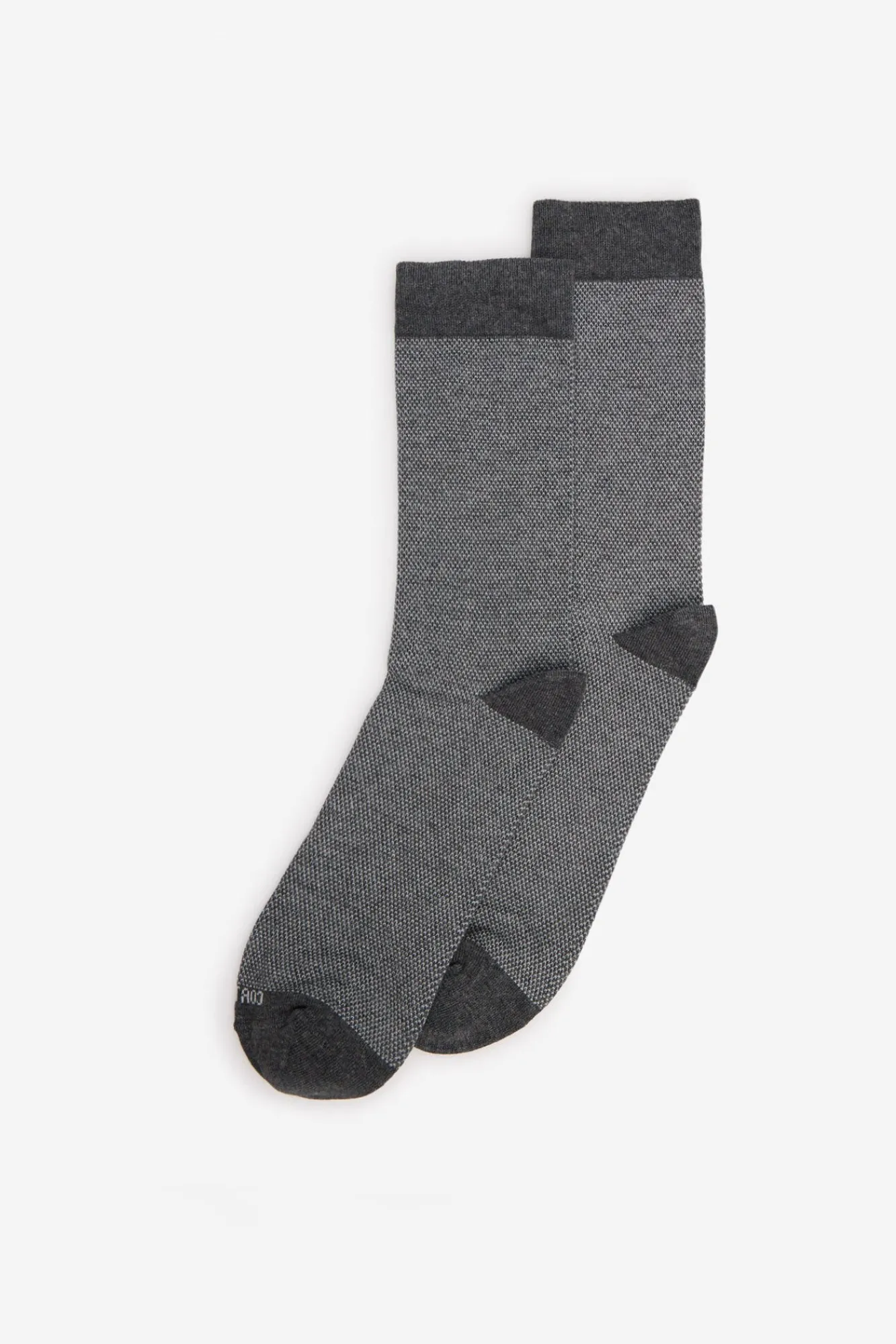 Cortefiel Meias-Meia micro-padronizada Cinzento