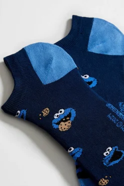 Besocks Meias|Meias-Meias da Vila Sésamo até o meias em algodão orgânico, azul