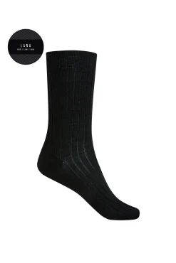 Punto Blanco Meias-Meias curtas de lã preto