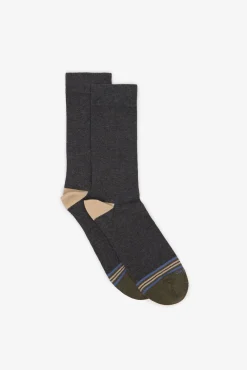 Cortefiel Meias-Meias lisas Cinzento