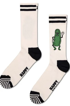 Happy Socks Meias|Meias-Meias Unissex Picles bege