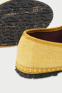 Flabelus Sabrinas-Mercedita de lino Amarelo